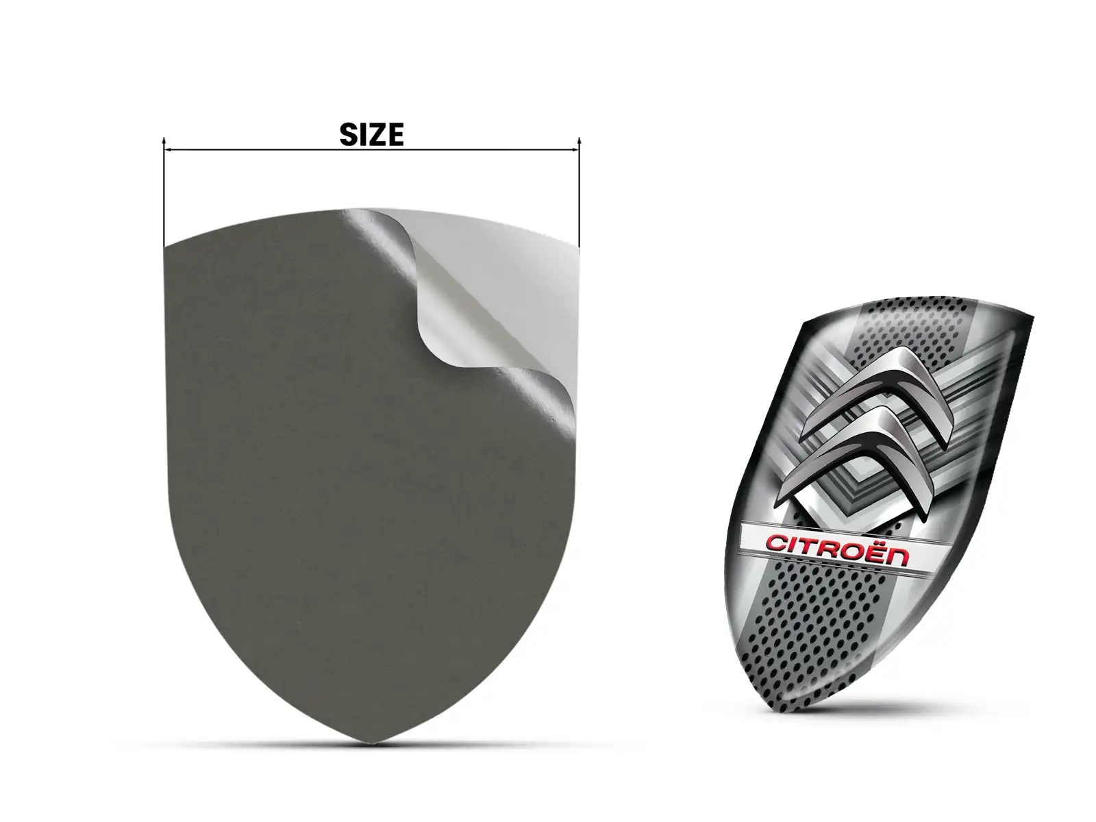 Citroen Autoaufkleber Stern Hochwertig Anpassbar